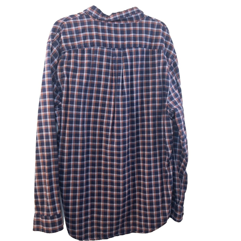 U.S. Polo‎ Assn. XXL Plaid Flannel Shirt Long Sleeve Button Down Casual Gorpcore - Picture 2 of 9